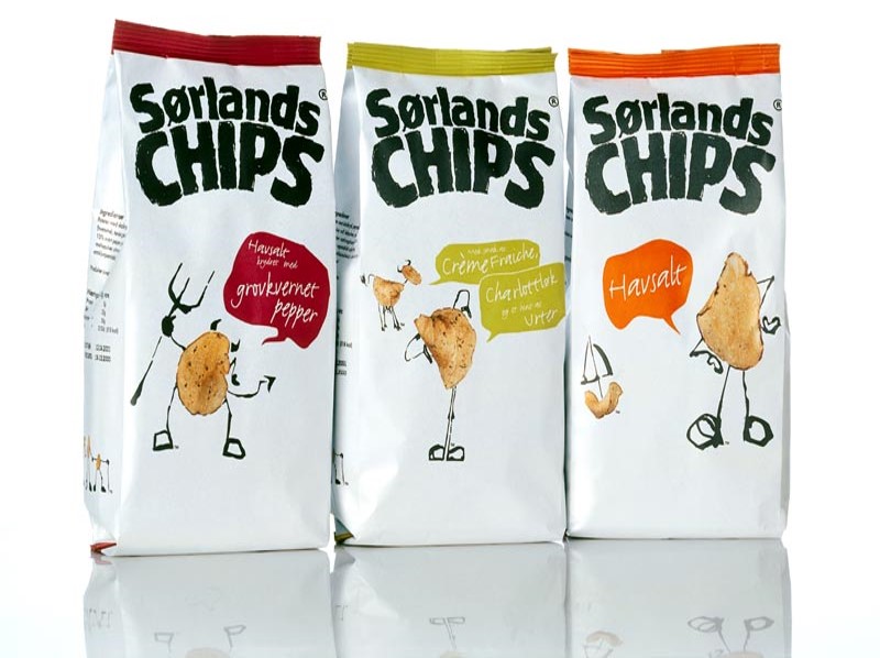 Sørlandschips, the first brand Jan and Stig bought.